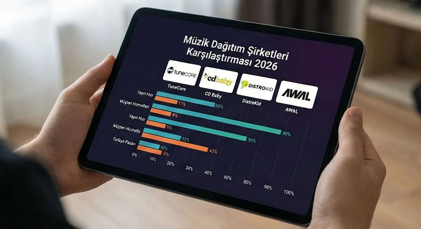 Muzik Dagitim Sirketleri Karsilastirmasi